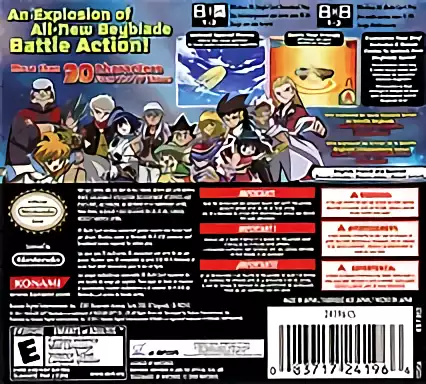 Image n° 2 - boxback : Beyblade - Metal Masters